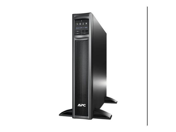APC Smart-UPS X 1000 Rack/Tower LCD - UPS (kan monteras i rack) - AC 230 V - 800 Watt - 1000 VA - RS-232, USB - utgångskontakter: 8 - 2U - svart