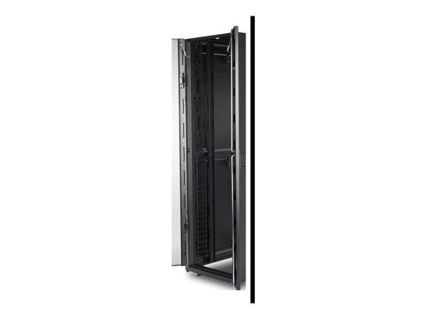 APC - Rackkabelstyringspanel - svart - 48U - TAA-samsvar (en pakke 2) - for P/N: AR9307SP, AR9307SP-R, SMX2KR2UX145, SMX3KR2UNCX145, SRT1000RMXLI, ...