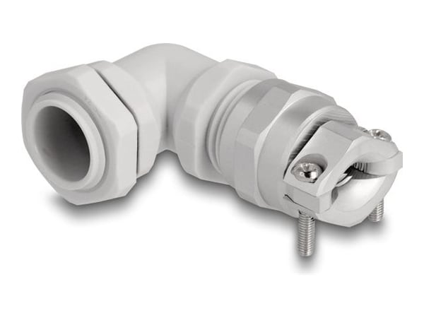 DeLOCK 60594, Grå, Plast, 1 st, Vinklad, PG11, 9 mm