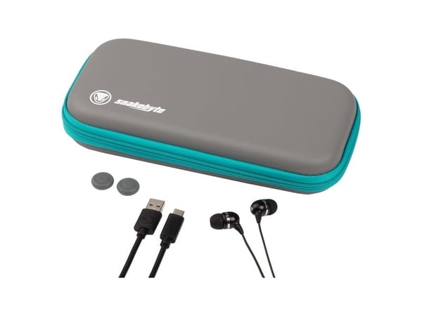 Snakebyte Travel:Kit (Switch Lite ), Nintendo Switch Lite, Reisesett, Grå, Nintendo, USB, Boks