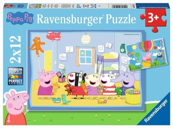 Ravensburger 05574, 12 stykker, Tegneserier, 3 år
