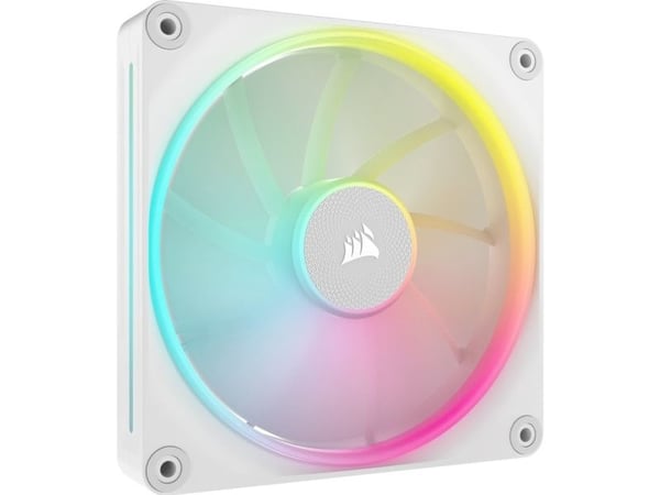 CORSAIR iCUE Link LX140 RGB - Kabinettvifte - 140 mm - hvit