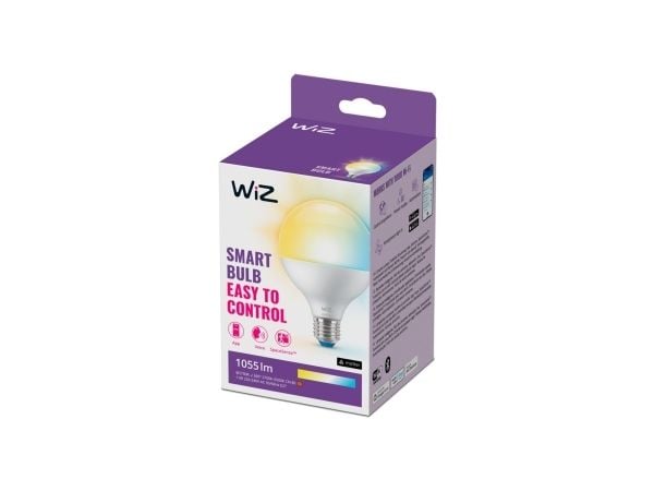 WiFi Smart LED E27 G95 75W 1055lm Varm-kald hvit