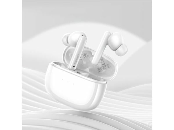 Ugreen 90206, True Wireless Stereo (TWS), Samtaler/musikk, 20 - 20000 Hz, Hodesett, Hvit