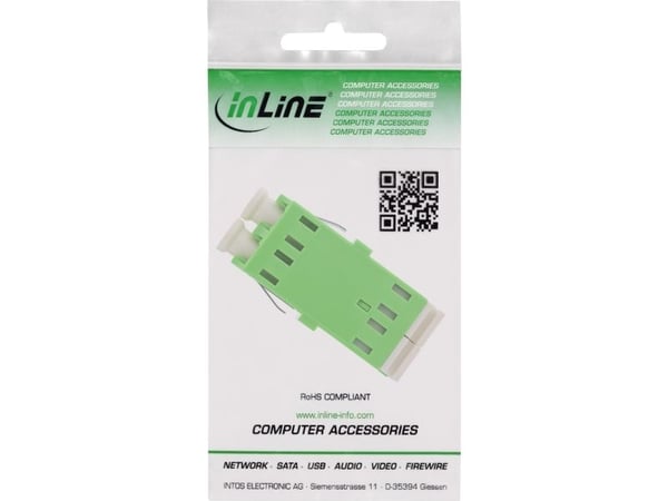 InLine 89989P, LC, Vihreä, Yksittäistila, 15 mm, 30 mm, 10 mm