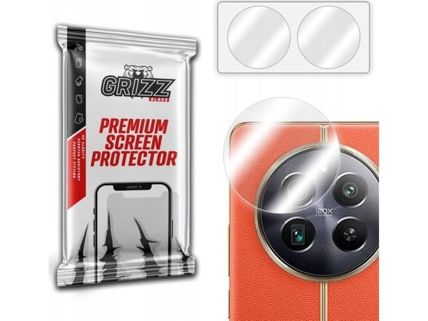 GrizzGlass HybridGlass kameralasi Realme 12 Pro Plus -puhelimeen