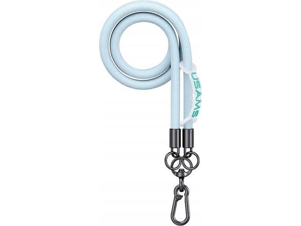 USAMS lanyard/lommebånd US-ZB282 1,2 m blå/blue
