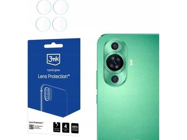 3MK Hybrid glass for kameralinse 3MK Lens Protect Huawei Nova 12 [4 PACK]