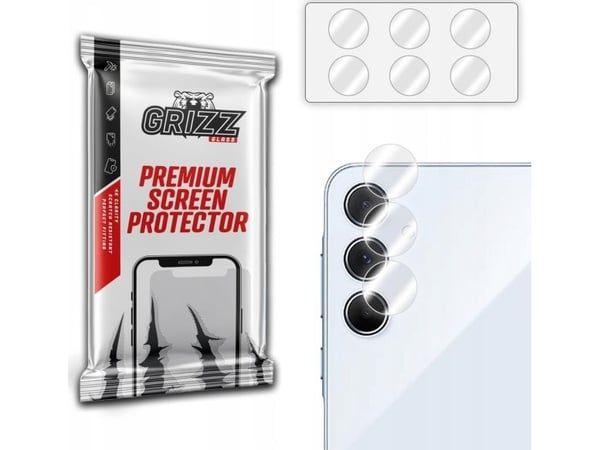 GrizzGlass Szkło med aparat GrizzGlass HybridGlass-kamera til Samsung Galaxy A55
