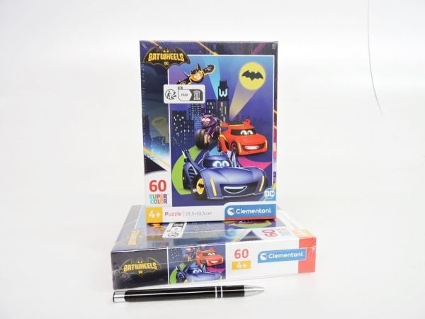Clementoni Supercolor Batwheels, 60 stykker, Komikk, 4 år