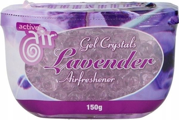 Active Air oppfriskende luftkuler/gelperler 150 g (lavender)
