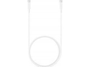 USB-kabel Samsung Samsung-datakabel EP-DX310JWE, USB-C/USB-C, 3A, 1,8 m, hvit (bulk)