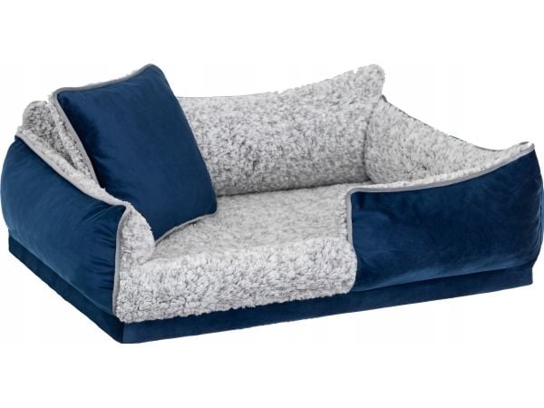 DOGGY XL liggeplass porto granatblå