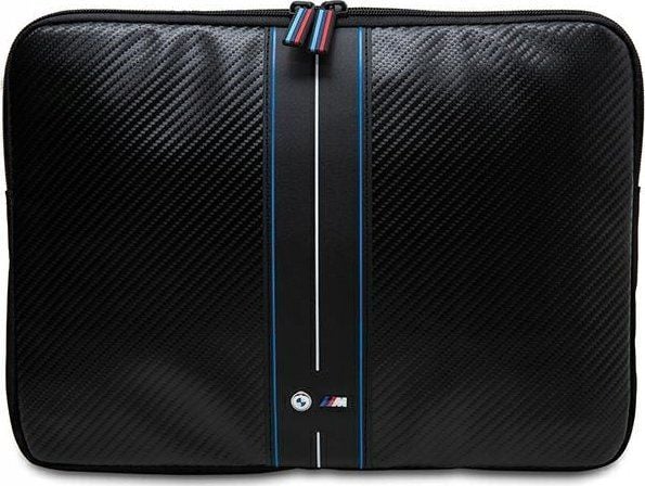 BMW Carbon & Blue Stripe laptopfodral för 16" - svart