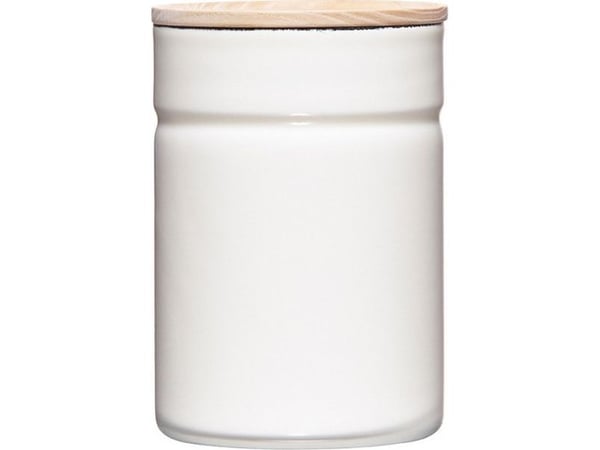 Riess kjøkkenbeholder med trelokk 0,5 l Pure White