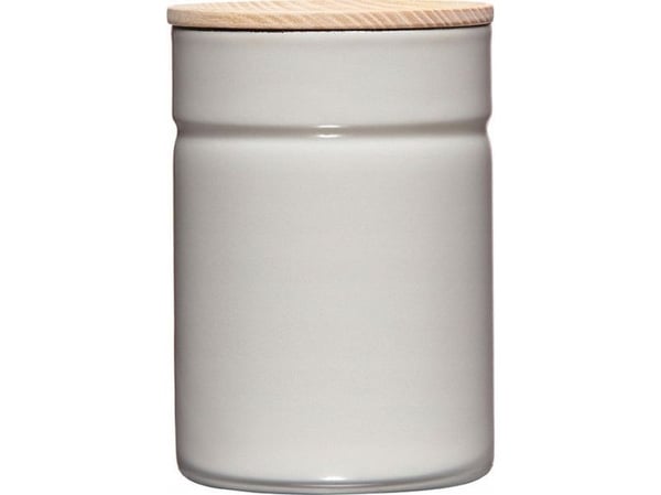 Riess RIESS - Keittiöastia puukannella 0,5l vaaleanharmaa Riess RIESS - Keittiöastia puukannella 0,5l vaaleanharmaa