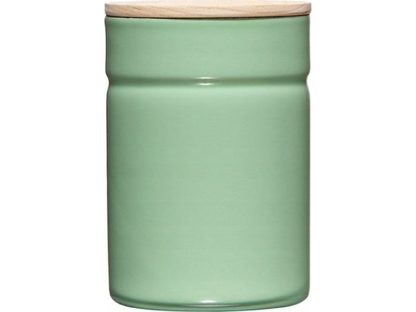 Riess kjøkkenbeholder med trelokk Slow Green 0,5 l