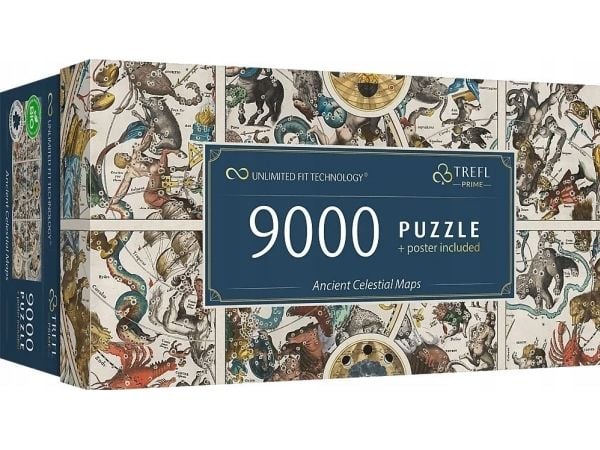 Trefl Prime, 9000 styck, Kartor, 12 År