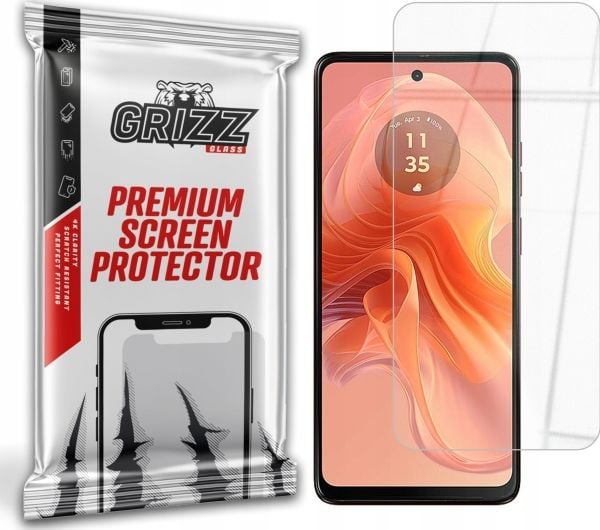 GrizzGlass hybridglass til Motorola Moto G04 GrizzGlass hybridglass til Motorola Moto G04