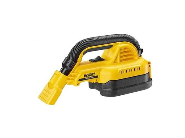 DeWALT DCV517N-XJ, Kuiva ja märkä, 954 l/min, Musta, Keltainen, 1,9 L, 180 W, 18 V - SOLO