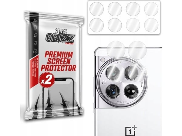 GrizzGlass Szkło med aparat GrizzGlass HybridGlass-kamera til OnePlus 12
