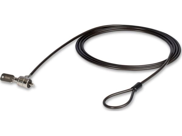 Lindy 21150, 2 m, Nøkkel, Plast, Polyvinylklorid (PVC), Stål, Svart