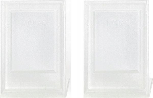 LoveInstant 2x ramme + fotopakke for Fujifilm Instax Mini 12/11/9/8/7s 70/90/50/40 Evo (Liplay Link 2 SE) 2x gjennomsiktig