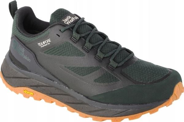 Jack Wolfskin Terraventure Texapore Low M 4051621-4161 grønn 44 trekking-/vandringssko