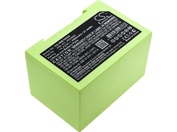 Cameron Sino ladattava akku tyyppi Abl-d1 Abl-d2 4624864 Irobot Roomba I7 I7+ E5 E6 I8 I8+ I4 I4+ I3 / Cs-irb700vx varten