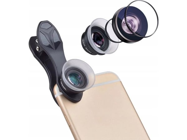 Apexel makrosuodatinlinssi 2in1 12x 24x Samsung Huawei Xiaomi Sony Iphone Motorola Lg Phone / Apl-24xmh
