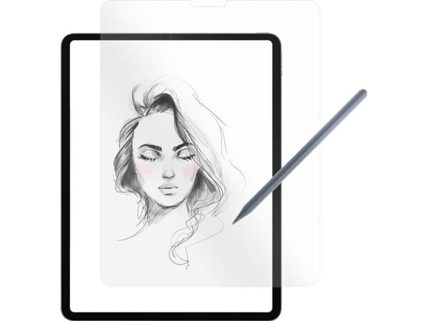Papirlignende beskyttelsesglassimiterende papir FAST PaperGlass Skjermbeskytter for iPad Pro 12,9" 2018-2022 - Sikkerhetsgaranti. Enkle avdrag. Gra...