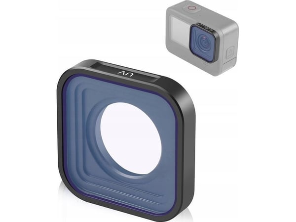 Puluz UV-beskyttelsesfilter til kamera GoPro HERO 12/11 Mini 10/9 Black / PU923