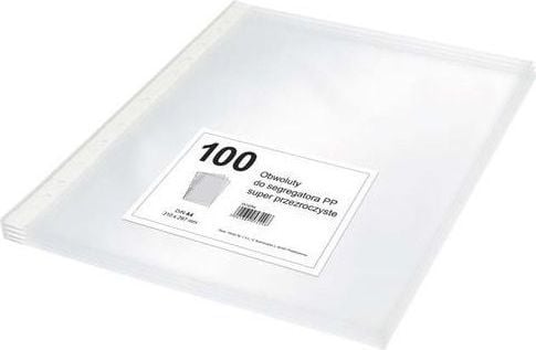Dokumentpärmar U, A5, 45 mic, matt genomskinlig, Herlitz, 100 st