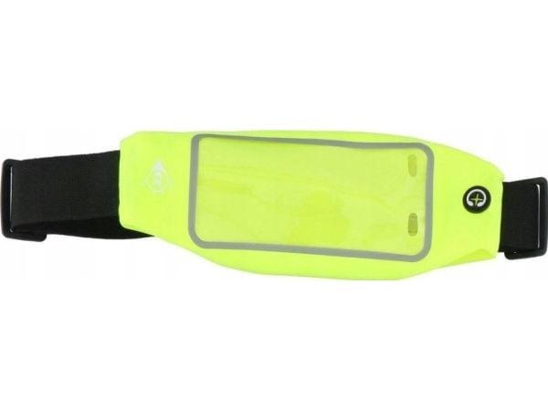 Dunlop SPORTOWA vanntett løpebelteveske - gul - lomme for telefon