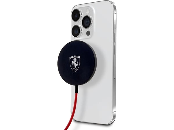 Induktiv laddare 15W Ferrari MagSafe (FECBMSMENK)