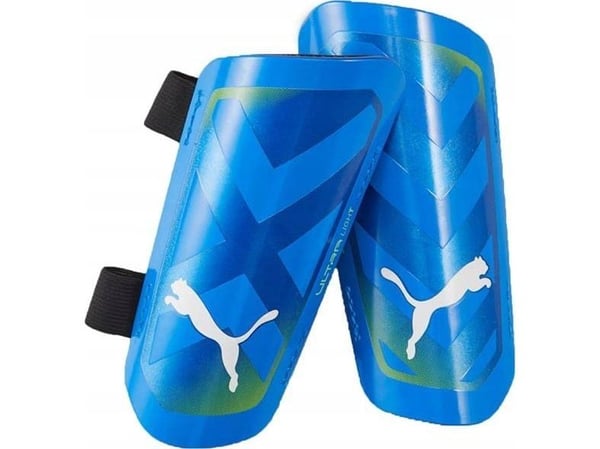 Jalkapallosuojat Puma Ultra Light Strap sininen 30875 06 (XL) (XL)