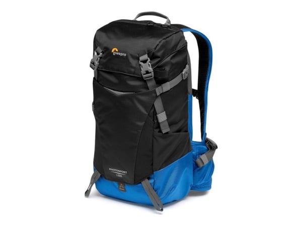 Lowepro Photo Sport BP 15L AW III (BU) - Ryggsekk small/medium for digitalfotokamera med linser - robust - utendørs - 100 x 300D nylon, polyester -...