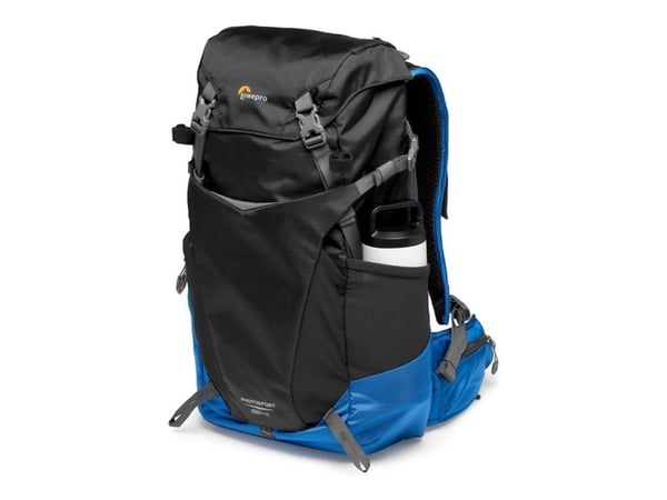 Lowepro Photo Sport BP 24L AW III (BU) - Ryggsekk small/medium for digitalfotokamera med linser - robust - utendørs - 100 x 300D nylon, polyester -...