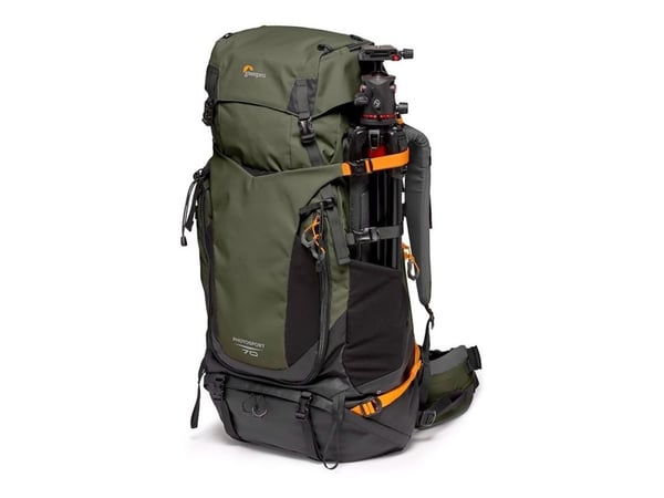 Lowepro Photo Sport PRO 70L AW IV - Ryggsekk S-M for digitalfotokamera med linser - robust - 420D Oxford-nylon, 420D diamond ripstop nylon, carbona...
