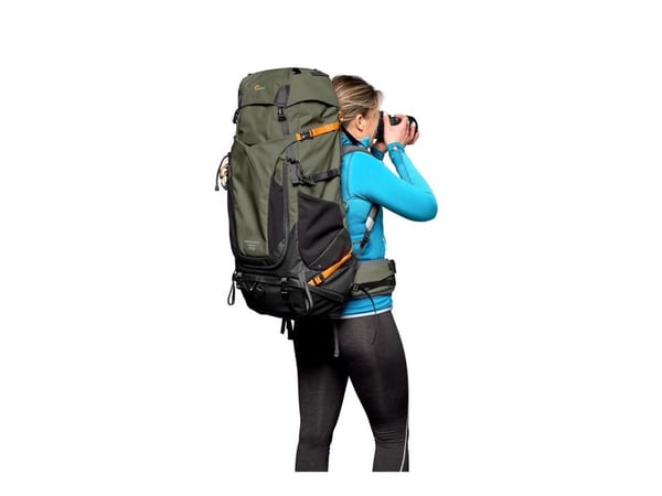 Lowepro Photo Sport PRO 70L AW IV - Ryggsekk S-M for digitalfotokamera med linser - robust - 420D Oxford-nylon, 420D diamond ripstop nylon, carbona...