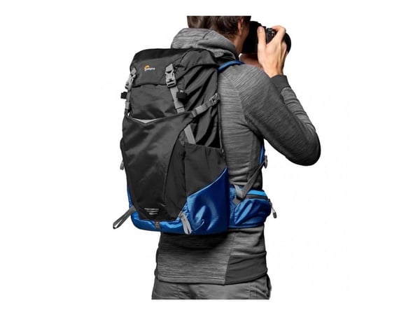 Lowepro Photo Sport BP 24L AW III (BU) - Ryggsekk small/medium for digitalfotokamera med linser - robust - utendørs - 100 x 300D nylon, polyester -...