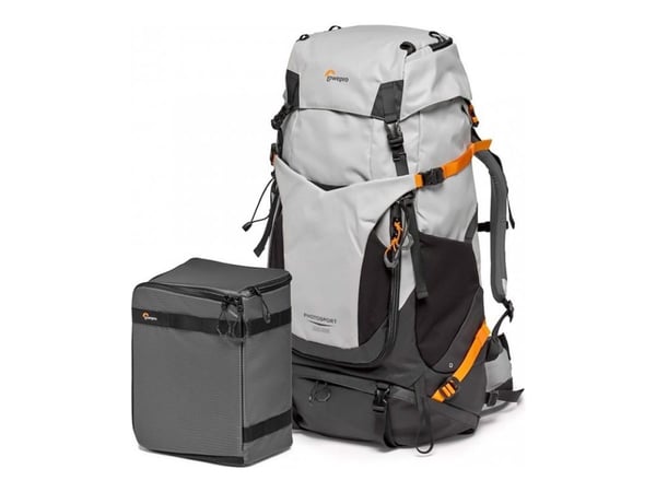 Lowepro Photo Sport PRO 55L AW III - Ryggsekk S-M for digitalfotokamera med linser - robust - 420D Oxford-nylon, 420D diamond ripstop nylon, carbon...