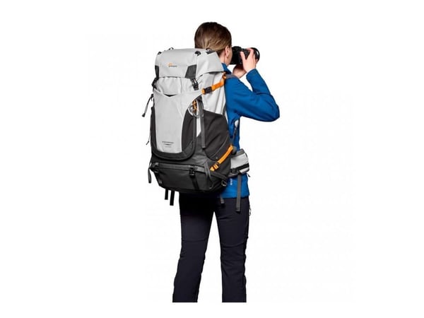Lowepro Photo Sport PRO 55L AW III - Ryggsekk S-M for digitalfotokamera med linser - robust - 420D Oxford-nylon, 420D diamond ripstop nylon, carbon...