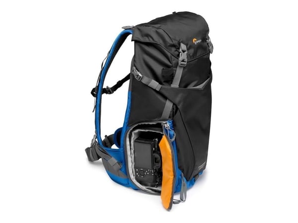 Lowepro Photo Sport BP 24L AW III (BU) - Ryggsekk small/medium for digitalfotokamera med linser - robust - utendørs - 100 x 300D nylon, polyester -...