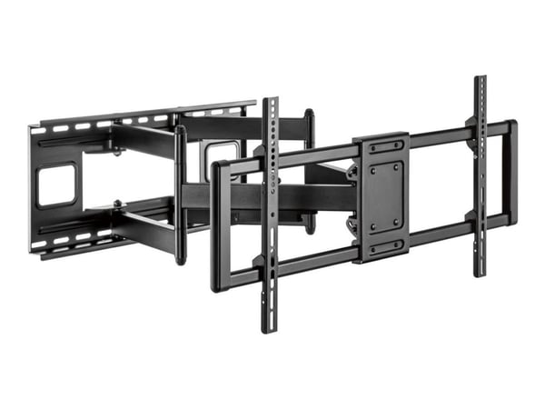 VivoLink - Monteringssats (väggfäste, justerbar monteringsarm, VESA-fäste) - fullständig rörelse - för platt panel - extra stor - aluminium, stål -...