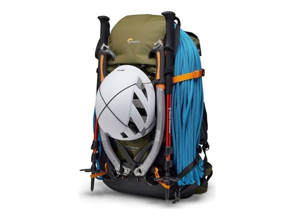 Lowepro Photo Sport X 45L AW - Ryggsekk for kamera - robust - 420D Oxford-nylon, 420D diamond ripstop nylon - grønn