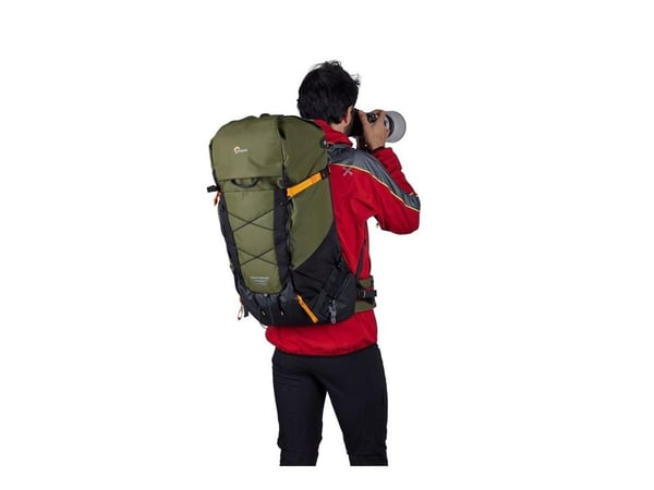 Lowepro Photo Sport X 45L AW - Ryggsekk for kamera - robust - 420D Oxford-nylon, 420D diamond ripstop nylon - grønn