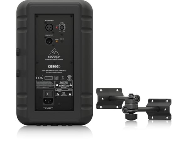 Behringer CE500D, Väggfästningsbar, 100 W, 60 - 20000 hz, D, Svart, AC