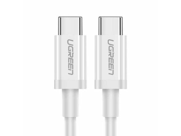 Ugreen 60520, 2 m, USB C, USB C, USB 2.0, 480 Gbit/sek., Hvit