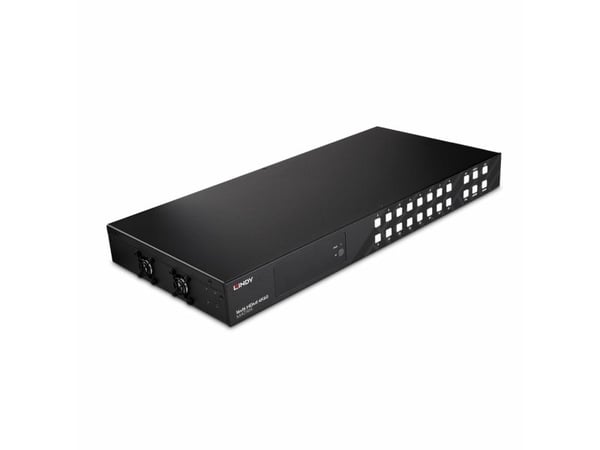 Lindy 38359, HDMI, HDMI, 3,5 mm, 3840 x 2160 piksler, Svart, Metall